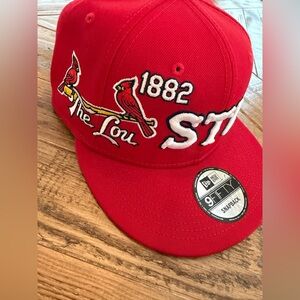 New Era “The Lou” St Louis Cardinals - Red 9FIFTY MLB Snapback Hat